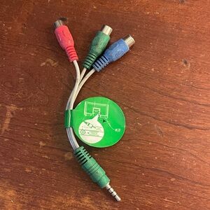 Colorful Audio Splitter Cable